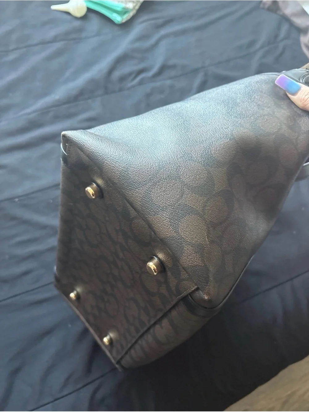 Coach Brown Diaper Bag